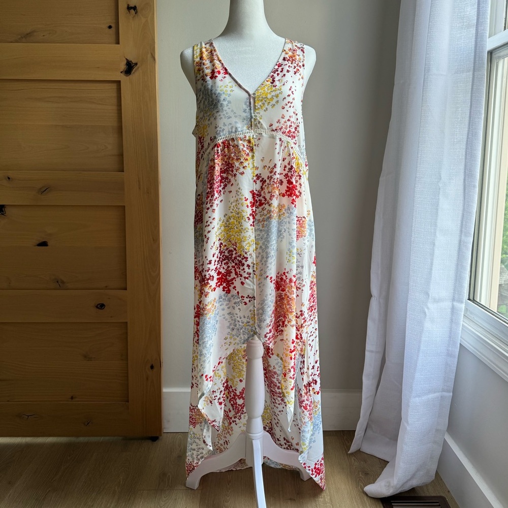 Jack Sleeveless Floral‎ Swim Cover Size Medium